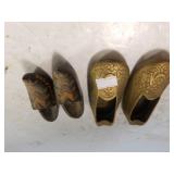 Brass Like Small Shoe, Wood Shoes