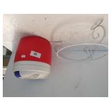 Small Igloo Cooler, Pot Stand