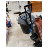 Vintage Garbage Pail And Pooper Scoopers