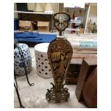 Vintage Brass Fireplace Cover