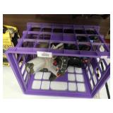 Crate With Battery Chargers & Circular Saw
