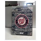 Washington Nationals Typography