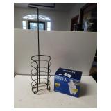 Toilet Paper Holder & Bruta Filter