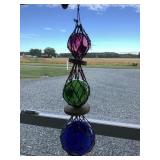 Vintage Netted Glass Fishing Floats