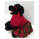 Build A Bear Black Lab In Outfit