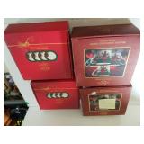 Lenox Winter Greetings Cardinals Dessert Plates,