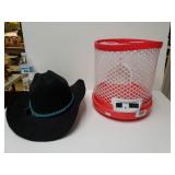 Cowboy Hat And Basketball Game