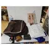 Hanging Shoe Storage, Vintage Rotary Phone,