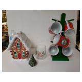Christmas Gingerbread House Cookie Jar, Small