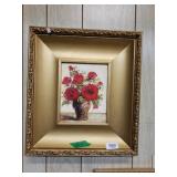 Red Rose Oil Painting