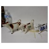 Cow Creamers. To Include Lenox, Germany And Delft