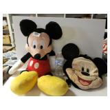 Mickey Mouse Plush Toy And Backpack