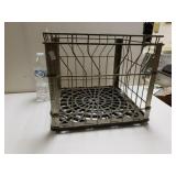 Vintage Wire Milk Crate