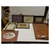 Serving Tray And Pictures