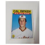 1986 Topps Cal Ripken All Star Baseball Card