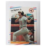 1988 Fleer Cal Ripken Baseball Card