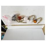 Curtain Rod, Curtain Holdbacks