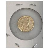 1979 Mini Kruggerand Token