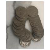 Lot of 20 Assorted Date Buffalo Nickels