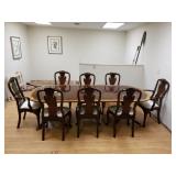 Vintage Baker Stately Georgian Extension Table