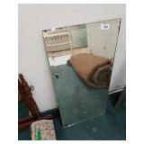 Vintage Beveled Mirror