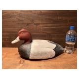 Red Head Working Decoy