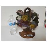 Dog And Flowers Doorstop