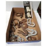 Assorted Hooks, Spring Clips