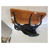 Early American Cast Iron Hand Crank Cherry Pitter