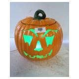 Light Up Ceramic Pumpkin (Works)
