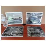 Miscellaneous Lot of Four WWII 8x10 Photos