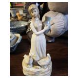 Women With Water Jug Music Box(goose Is Broken)