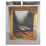 Crisfield Lights Signed Painting