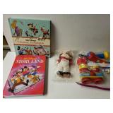Disney Books, Disney Toys And Campbell Soup Kid