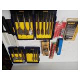 Assorted Drill Bits (Irwin, Dewalt Others),