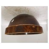 Vintage Brown Stoneware Bowl