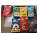 6 Cereal Box Puzzles. All Complete