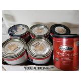 Assorted Glidden Paint