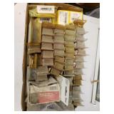 Lot Of Small Parts Tools. Anchors Brads And More