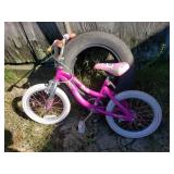Girls Barbie Bike