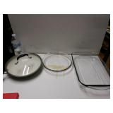 Pioneer Woman Frying Pan, Pie Dish And Casserole