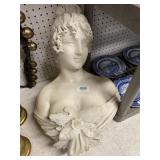 Cesare Lapini Bust of Woman / Maidan Marked