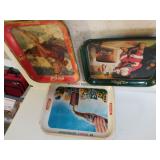 Assorted Coca Cola Trays