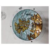 Stained Glass Nautical Window