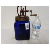 Vintage Cobalt Blue Dazey Churn