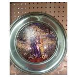 Stained Glass Religious Christmas Plate