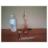 Golf Watch, Bracelet and Wooden Golf Club Wine