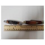 (2) Pocket Knives - (1) White Tail Cutlery & (1)
