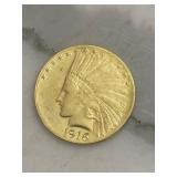 Indian Head 1916 $10 Token (Unverified)