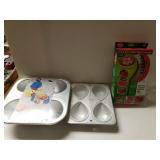 Slice Right, And Mini Wonder Mold Pans